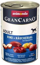Animonda GranCarno Adult Beef & Smoked Ell & Potatoes 400g
