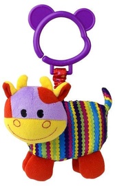 Игрушка для коляски Gerardos Toys Milo Squeaky Cow, многоцветный
