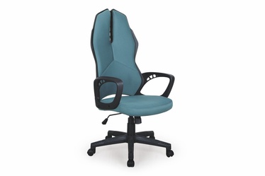 Halmar Cougar Office Chair Black/Turquoise