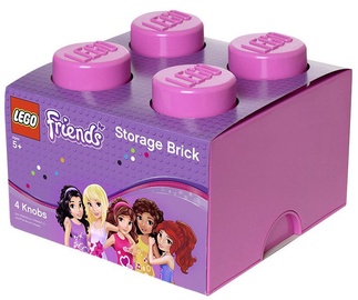 LEGO Storage Brick 4 Knobs Medium Friends