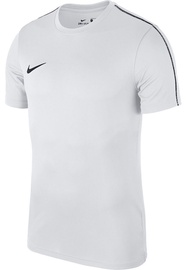 Футболка с короткими рукавами Nike Men's T-Shirt Dry Park 18 SS AA2046 100 White XL