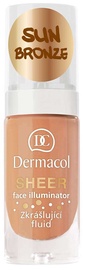 Makiažo pagrindas Dermacol Sheer Face Illuminator Sun Bronze, 15 ml