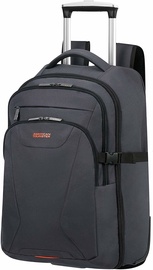 American Tourister At Work Laptop Backpack with Wheels 15.6 Grey Orange