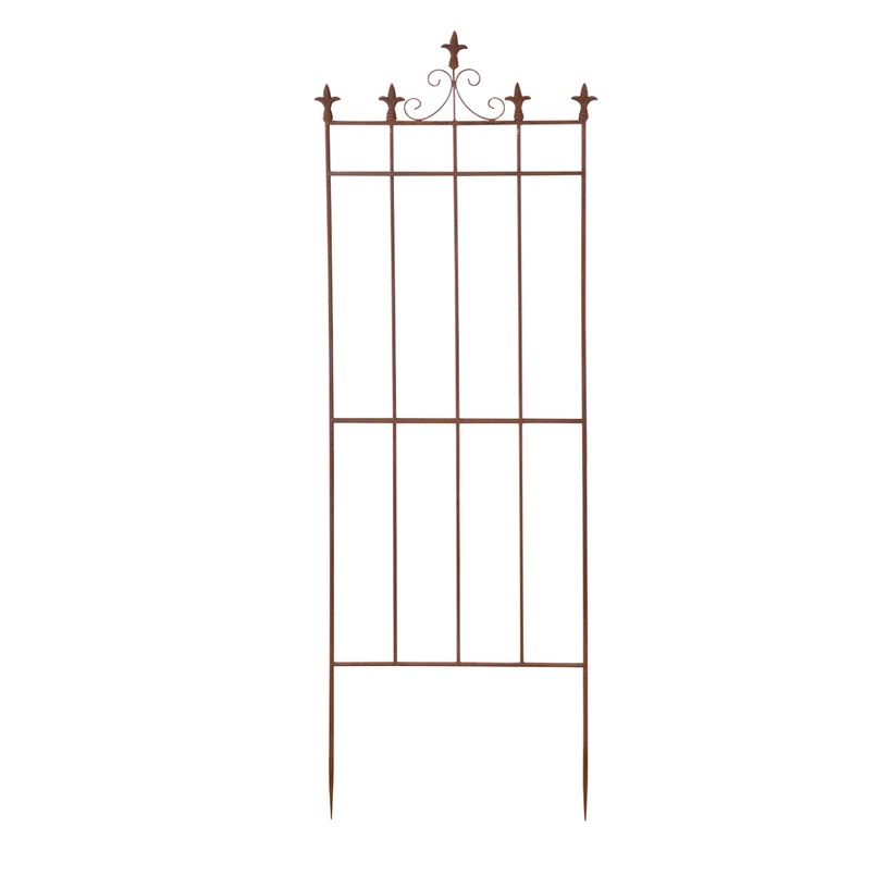 Auga atbalsts Esschert Design PY64, 164.5 cm x 1.9 cm, 54 cm, metāls, brūna