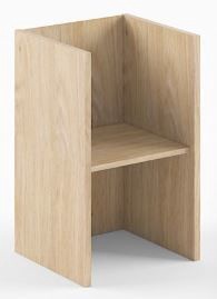 Skyland Shelving Unit B 411 47.5x43.5x77cm Devon Oak