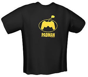 T-krekls GamersWear PadMan T-Shirt Black L