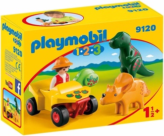 Playmobil 1-2-3 Explorer With Dinos 9120
