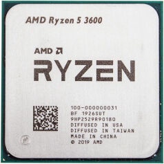 Процессор AMD Ryzen 5 3600 3.6GHz 32MB TRAY 100-000000031, 3.6ГГц, AM4, 32МБ