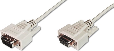 Assmann Datatransfer Cable DSUB / DSUB Beige 3m