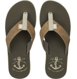Helly Hansen Men Sandal Seasand Leather Beige 41