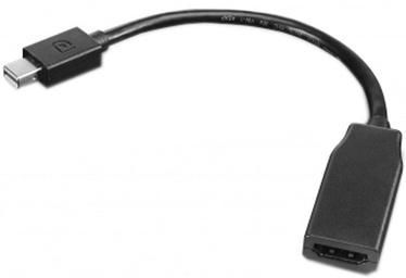 Adapteris Lenovo mini-DisplayPort to HDMI HDMI female, Mini display port male, juoda