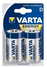 Varta Energy Alkaline Batteries R20 Type D 20pcs