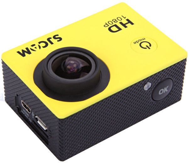 Seikluskaamera Sjcam SJ4000 Yellow, kollane