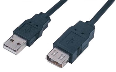 Manhattan Cable USB to USB Black 0.50m