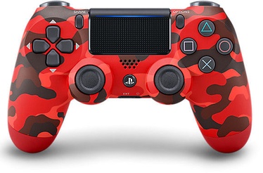 Sony DualShock 4 Contoller Red Camouflage V2