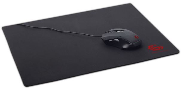 Коврик для мыши Gembird Gaming, 20 см x 25 см, черный