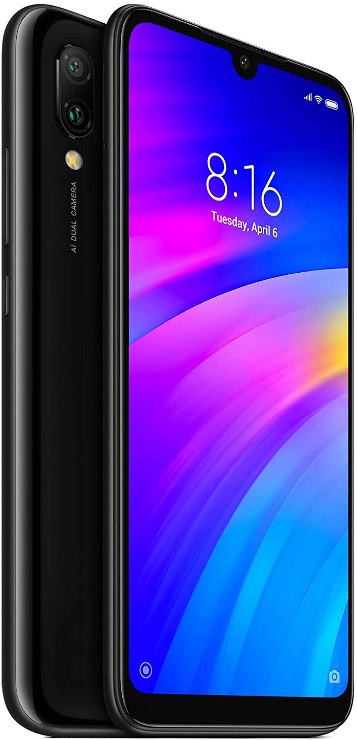 Mobilus telefonas Xiaomi Redmi 7 2/16GB Dual Eclipse Black - 1a.lt