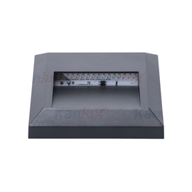 Светильник Kanlux Croto LED-GR-L, 1.1Вт, LED, IP65, серый, 12.4 см x 2.8 см