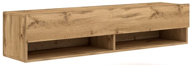 TV galds Vivaldi Meble Derby 140, brūna, 1400x328x300 mm