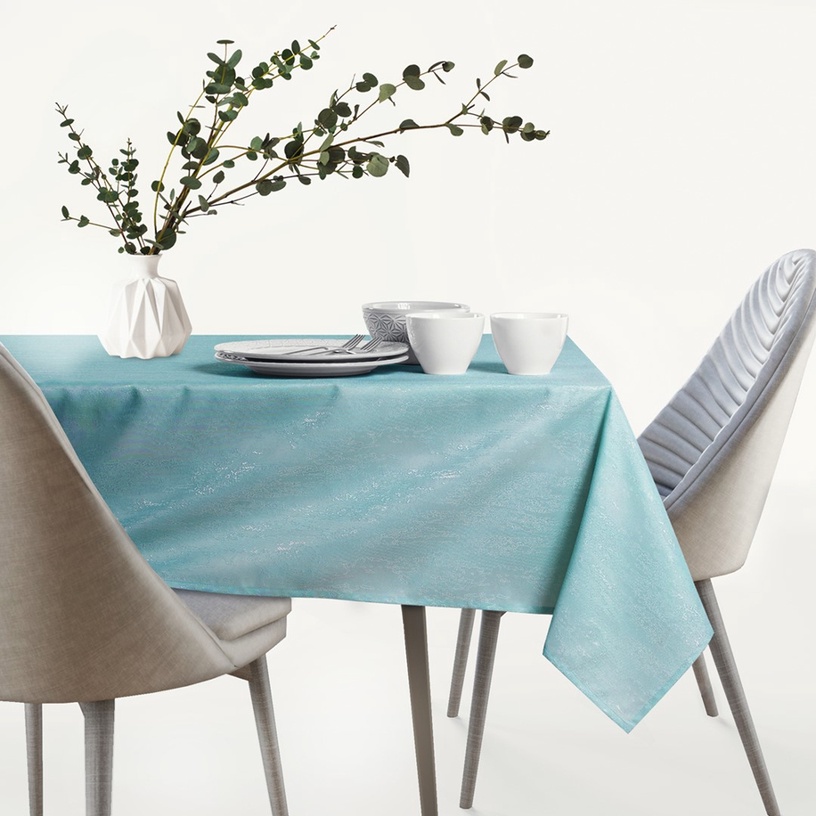Laudlina ovaalne AmeliaHome Vesta Oval, helesinine, 155 x 450 cm