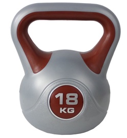 York Fitness Kettlebell 18kg Silver/Red