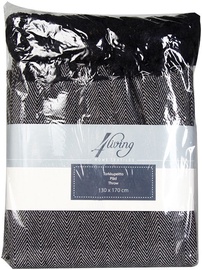 4Living Blanket 130x170cm Black/White