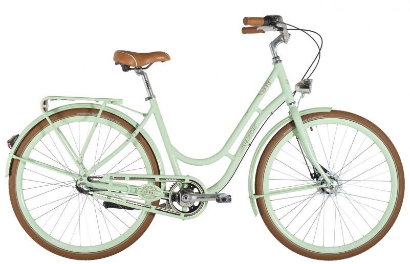 Велосипед городской Kenzel Nostalgic Deluxe, 28 ″, 19" рама, зеленый