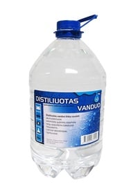 Destilēts ūdens, 5 l