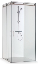 Душевая кабина Brasta Glass Vesta, квадратная, без поддона, 880 мм x 880 мм x 2000 мм