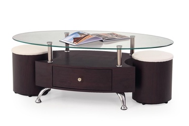 Kohvilaud Halmar Stella Venge, 1200x650x440 mm