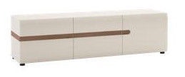 Meble Wojcik Linate 51 TV Stand White/Truffle Oak