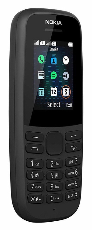 Mobilais telefons Nokia 105 2019, melna, 4MB/4MB
