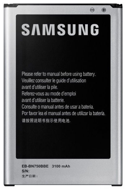 Аккумулятор для телефона Samsung, Li-ion, 3100 мАч