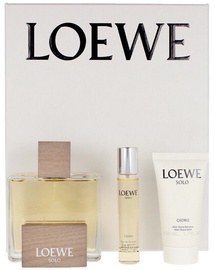 Набор для мужчин Loewe Solo Cedro 3pcs Set EDT