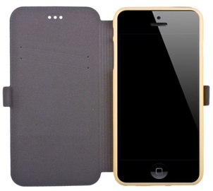 Telone Super Slim Shine Book Case Microsoft Lumia 640 Gold