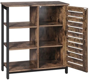 Kumode Songmics Industrial Storage Cabinet Brown 70x30x81cm