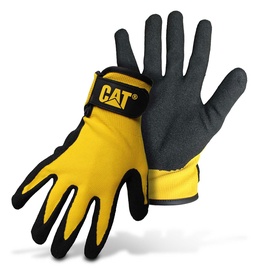 Перчатки Cat 17416, черный/желтый, XL