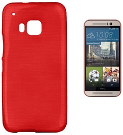 Forcell Jelly Brush Back Case For HTC One M9 Red