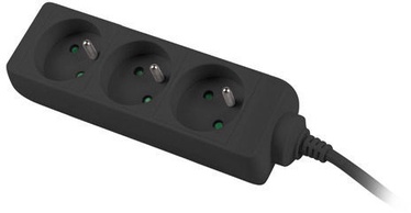 Удлинитель Lanberg Power Strip 1.5m Black PS0-03E-0150-BK