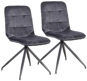 Стул для столовой Home4you Rimini Grey, 2 шт.