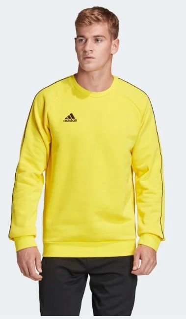 Джемпер, мужские Adidas, желтый, S
