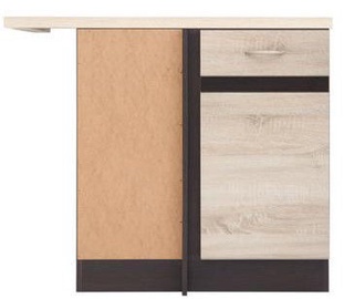 Нижний кухонный шкаф Junona Line, коричневый, 785 мм x 490 мм x 820 мм