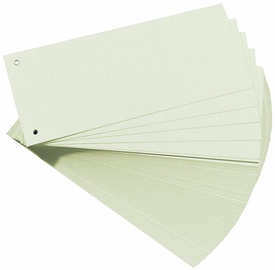 Herlitz Divider Strips 10843654 White 100pcs