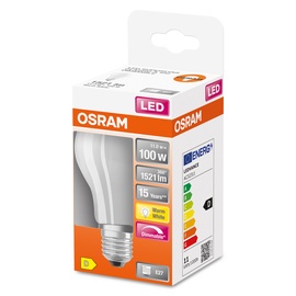 Лампочка Osram LED, E27, белый, E27, 12 Вт, 1521 лм