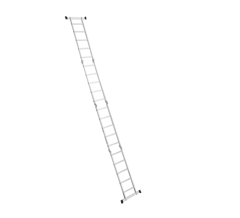 Лестница универсальные из 4 частей Haushalt BL-405B, 152 - 580 см