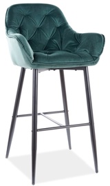 Bāra krēsls Signal Meble Cherry H-1 Bluvel 78, zaļa