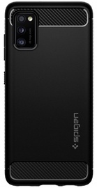 Чехол для телефона Spigen Rugged Armor Samsung Galaxy S21 Ultra, Samsung Galaxy S21 Ultra, черный