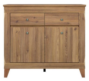 Black Red White Bergen Chest Of Drawers 47x110x98cm Golden Larch