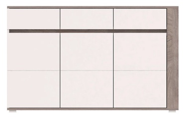 Kumode WIPMEB Ares AS6 Oak/White High Gloss, 150x40x85 cm