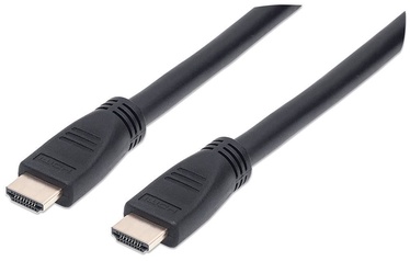 Manhattan Cable HDMI To HDMI With Ethernet Black 10m